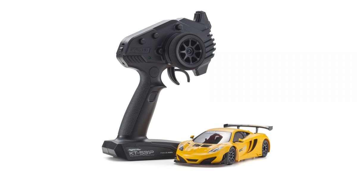 Kyosho Mini-Z RWD MR-03 Readyset McLaren 12C GT3 2013 RC Car Orange KYO ...