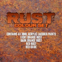 SET25 RUST Colour Set SET25