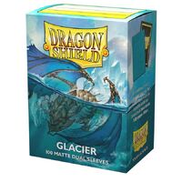 Sleeves - Dragon Shield - Box 100 - Standard Size Dual Matte Glacier Minion - AT15031