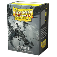 Sleeves - Dragon Shield - Box 100 - Standard Size Dual Matte Justice - AT15061