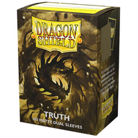 Sleeves - Dragon Shield - Box 100 - Standard Size Dual Matte Truth - AT15060