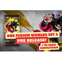 DRAGON BALL SUPER CARD GAME FUSION WORLD RAGING ROAR FB03 Pre Release Event Tuesday 12th of August 2024 6:30 PM