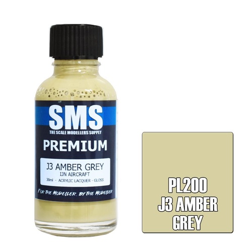 Premium Acrylic Lacquer J3 AMBER GREY 30ml PL200