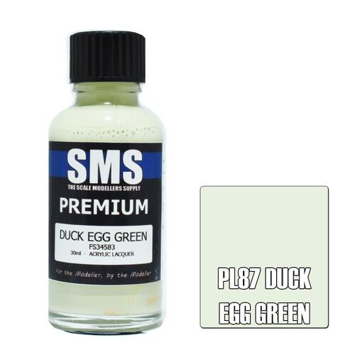 PL87 PREMIUM Acrylic Lacquer DUCK EGG GREEN 30ml