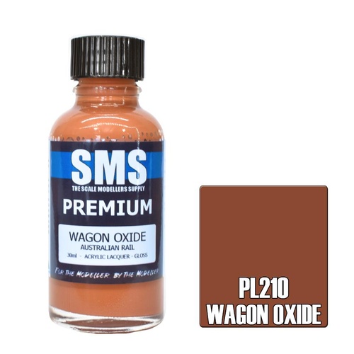 Premium Acrylic Lacquer WAGON OXIDE 30ml PL210