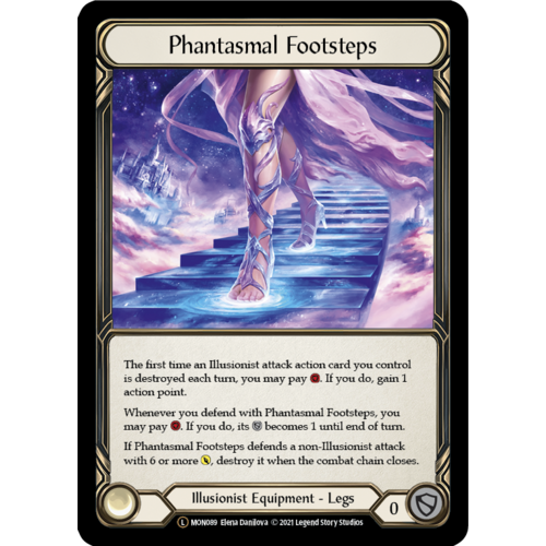 Phantasmal Footsteps - Rainbow Foil - Unlimited