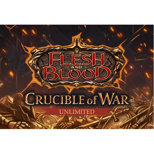 Flesh and Blood Crucible of War Unlimited Booster Case