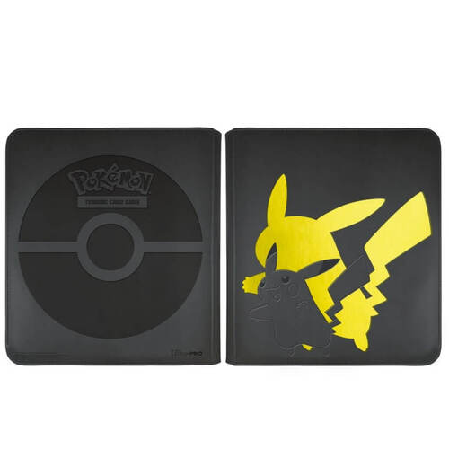 ULTRA PRO Pokémon - Portfolio - 12PKT- Zippered PRO Binder- Elite Series - Pikachu