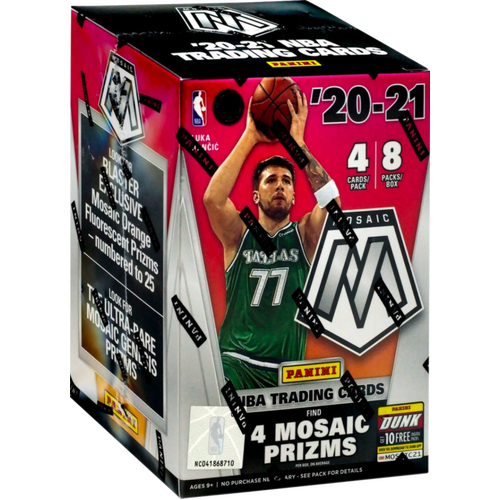 NBA Basketball - 2020/21 Mosaic Hobby Blaster Box