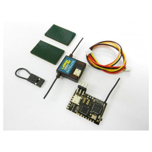 Lemon Rx DSMX Compatible PPM 8-Channel Receiver + Lemon DSMX Compatible Satellite with Failsafe LM0007