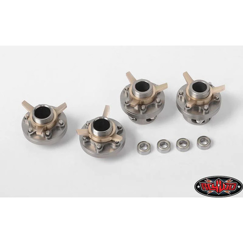 RC4WD ¼ Scale Knock Off Hub Set (FR/RR) Z-S1803