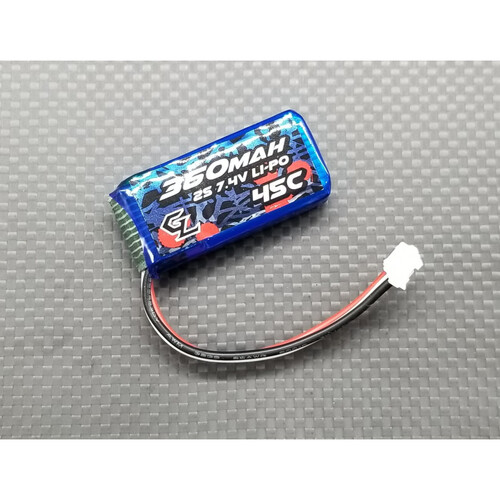 GL Racing 2S 360mAh Lipo battery pack GBY003