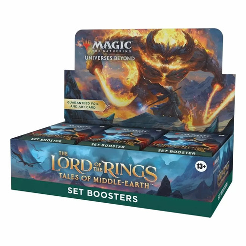 Pre-Order: Magic The Lord of the Rings: Tales of Middle-Earth Set Booster Display