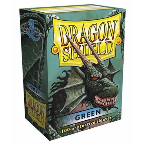 Sleeves - Dragon Shield - Box 100 - Green AT10004