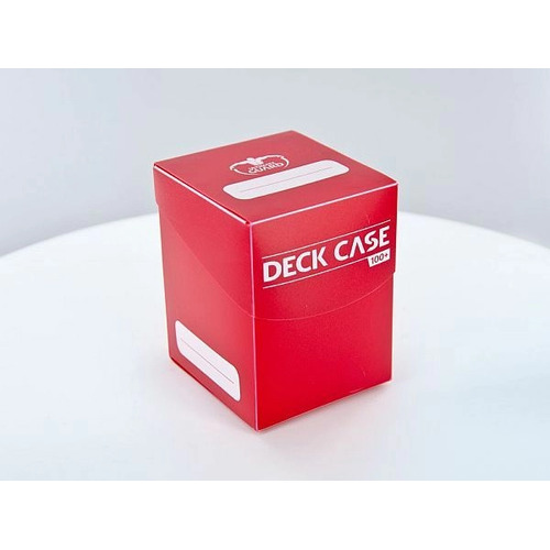 Ultimate Guard Deck Case 100+ Standard Size Red Deck Box UGD010264