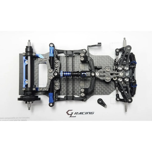 GL Racing GL-GTR 1/27 RWD Chassis (w/o Servo, ESC) GL-GTR-SET