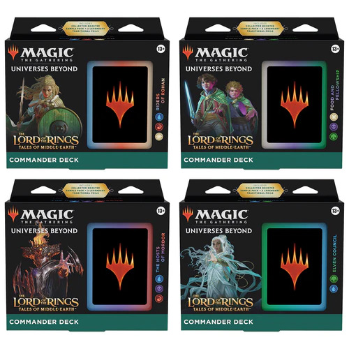 Magic: The Gathering Lord of the Rings Commander Deck Display (Preorder)