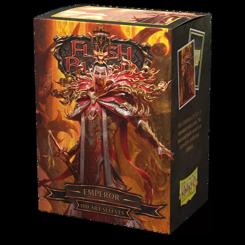 Sleeves - Dragon Shield - Box 100 - Matte Art - Flesh and Blood Emperor AT16070