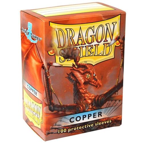 Sleeves - Dragon Shield - Box 100 - Copper - AT10016