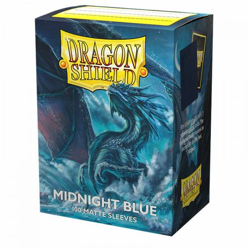 Sleeves - Dragon Shield - Box 100 - Midnight Blue MATTE - AT11057