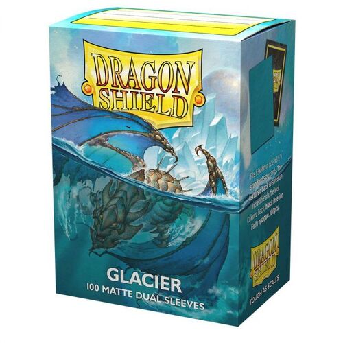 Sleeves - Dragon Shield - Box 100 - Standard Size Dual Matte Glacier Minion - AT15031