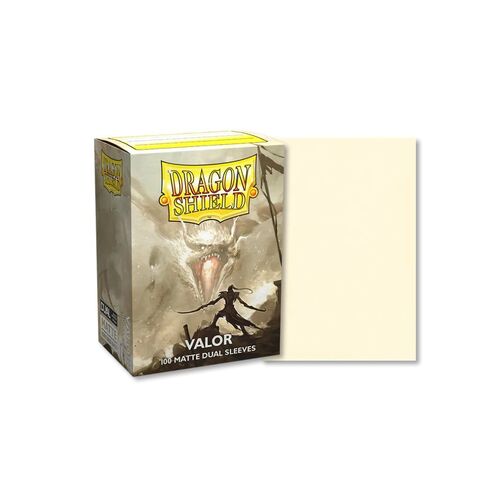 Sleeves - Dragon Shield - Box 100 - Standard Size Dual Matte Valor - AT15059