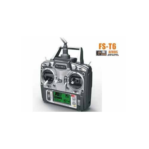 Flysky T6 2.4Ghz 6 Channel Radio and Reciever System Quadcopter/Helictoper/Airplane FS-T6