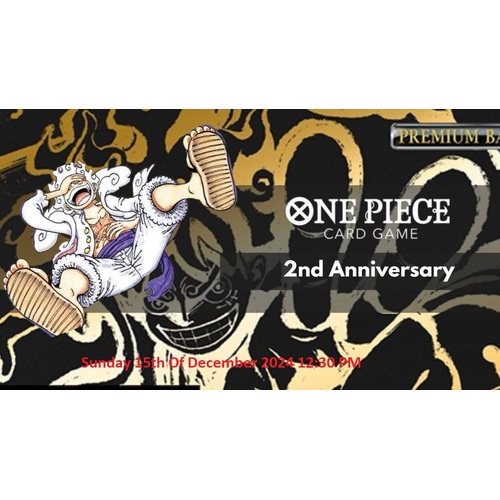 One Piece TCG 2nd Anniversary Event Sunday 15th Of December 2024 12:30 PM