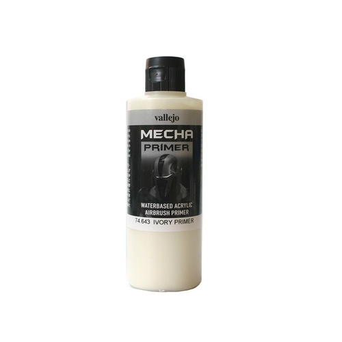 VALLEJO MECHA COLOUR IVORY PRIMER 200ML AV74643